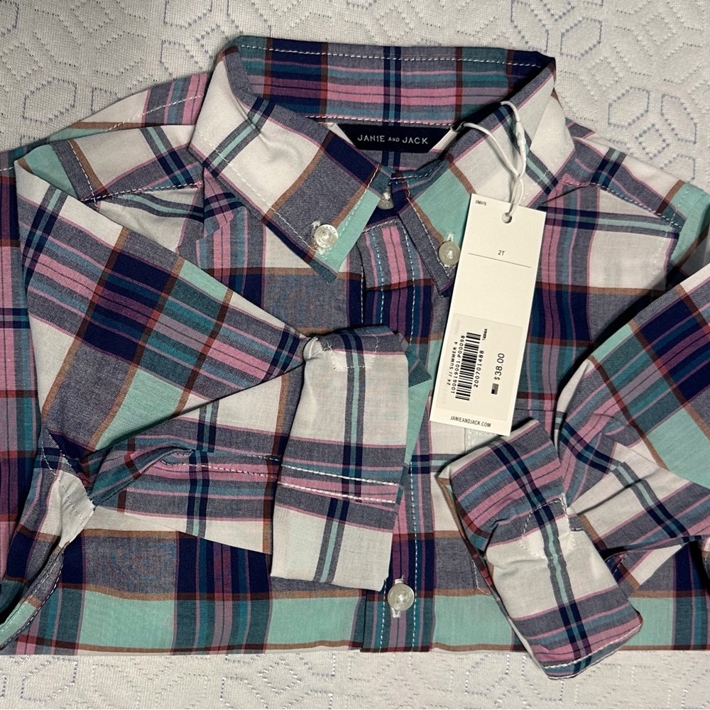 Janie and Jack Button Down Shirt